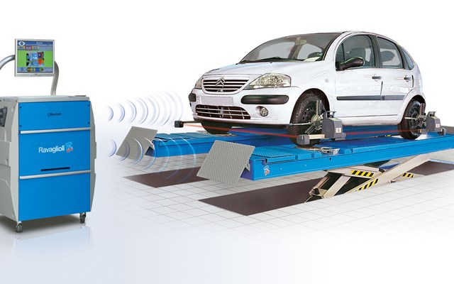 How computerised 4-wheel alignment works