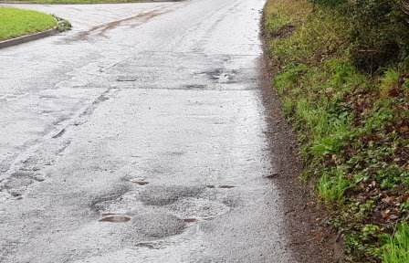 Potholes and bad road surfaces can damage your car's supension