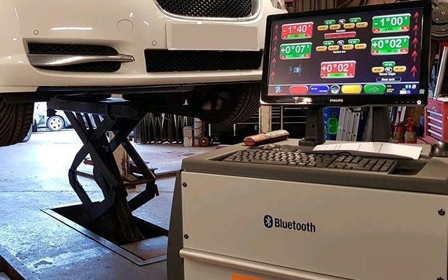 The latest wheel alignment technology